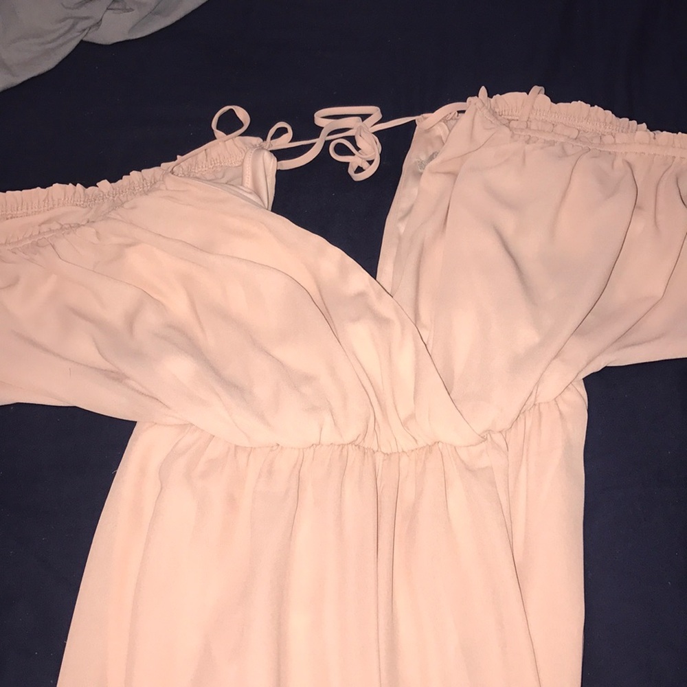 Gianni Bini blush colored evening dress BNWT